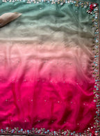 Kesariya Spring Saree